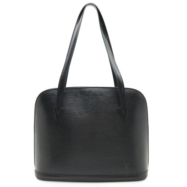 LOUIS VUITTON ルイ ヴィトン エピ リュサック ショルダーバッグ トートバッグ ショルダートート レザー ノワール 黒 ブラック M52282