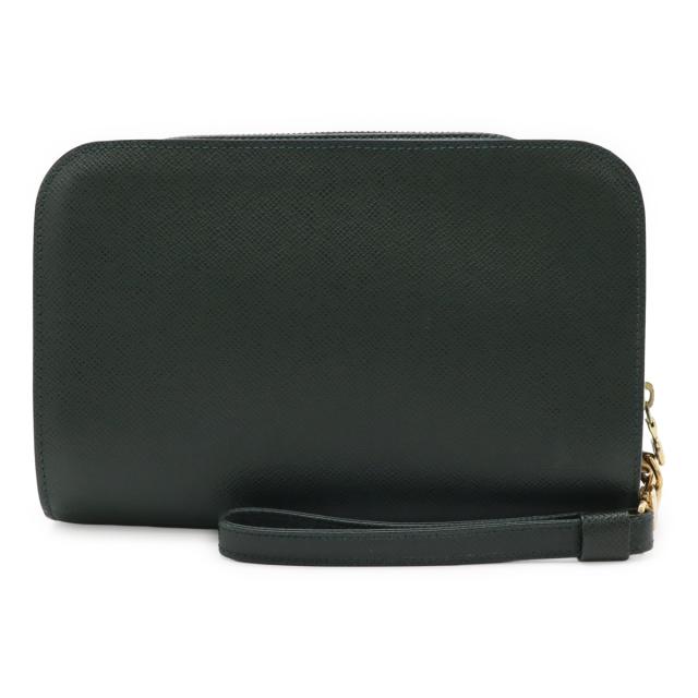 LOUIS VUITTON ルイ ヴィトン タイガ バイカル セカンドバッグ クラッチバッグ ハンドバッグ レザー エピセア 深緑 ゴールド金具 M30184