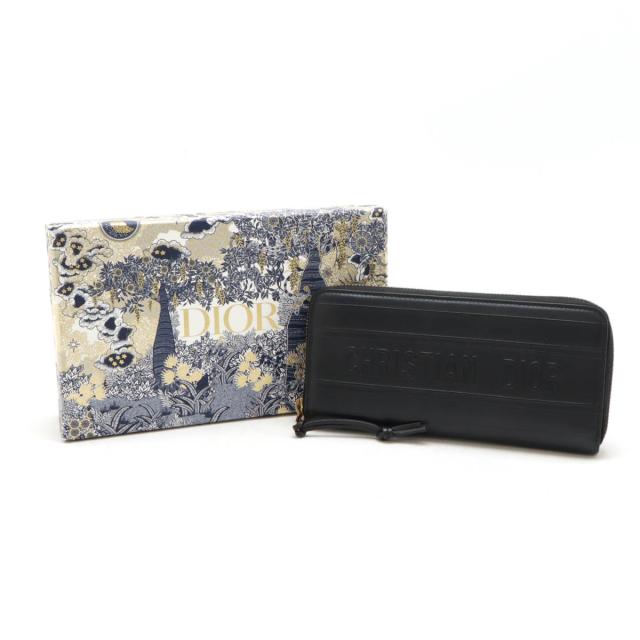 Dior ブラックレザー 長財布 楽天市場】【新品】 ディオール 長財布 二つ折りロングウォレット