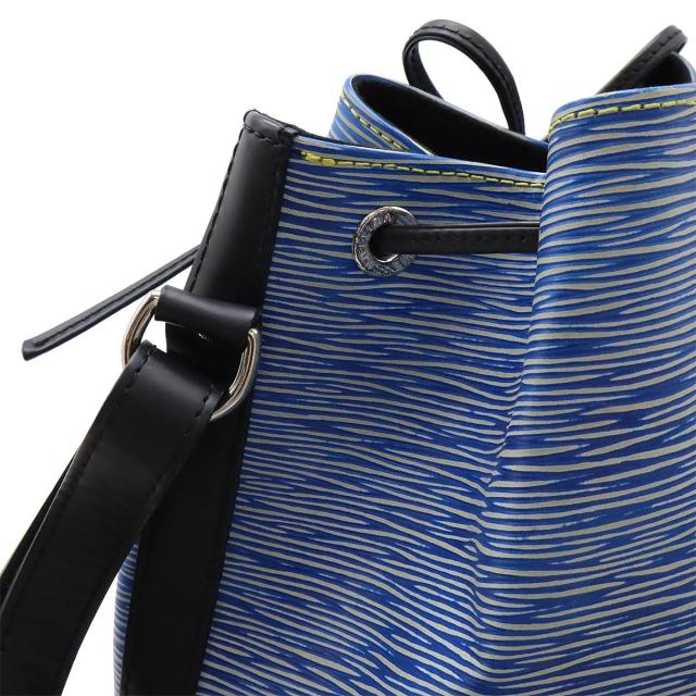 LOUIS VUITTON ルイ ヴィトン エピデニム プチノエ ショルダーバッグ ワンショルダー 巾着型 ブルー 青 ブラック 黒 M54636 ショルダーバッグ