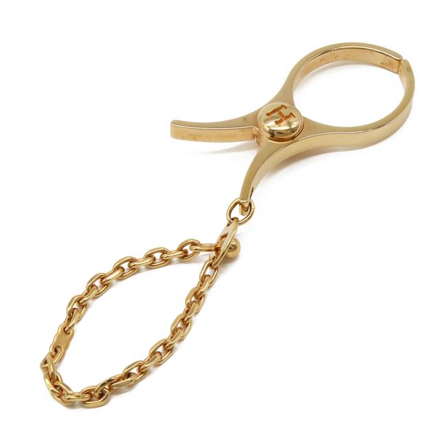 HERMES エルメス フィルー フィロー グローブホルダー GP ゴールド