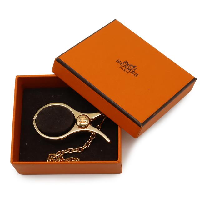 HERMES エルメス フィルー フィロー グローブホルダー GP ゴールド