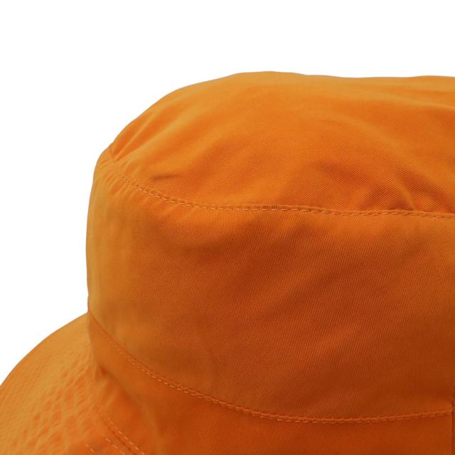 Hermes エルメス 刺繍ロゴ サイズ57 オレンジ バケットハット HERMES