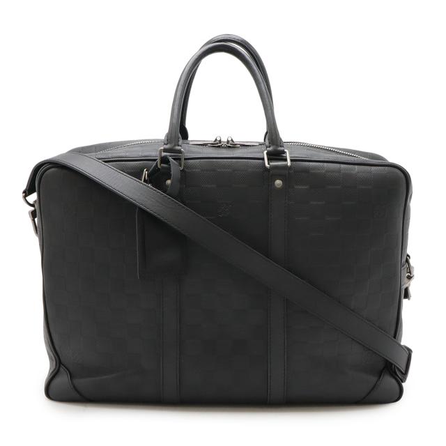 美品　LOUIS VUITTON ダミエ　アンフィニ ポルトドキュマンGM LOUIS VUITTON ルイ ヴィトン ダミエアンフィニ ポルト