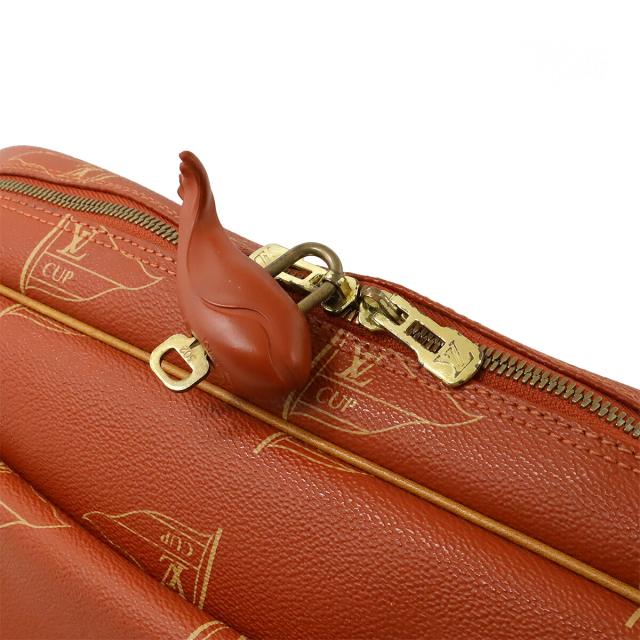 LOUIS VUITTON ルイ ヴィトン ヴィトンカップ LVカップ カルヴィ ショルダーバッグ メッセンジャーバッグ PVC アボガニー オレンジ系 M80028 LOUIS VUITTON ルイ ヴィトン ヴィトンカップ LVカップ カルヴィ