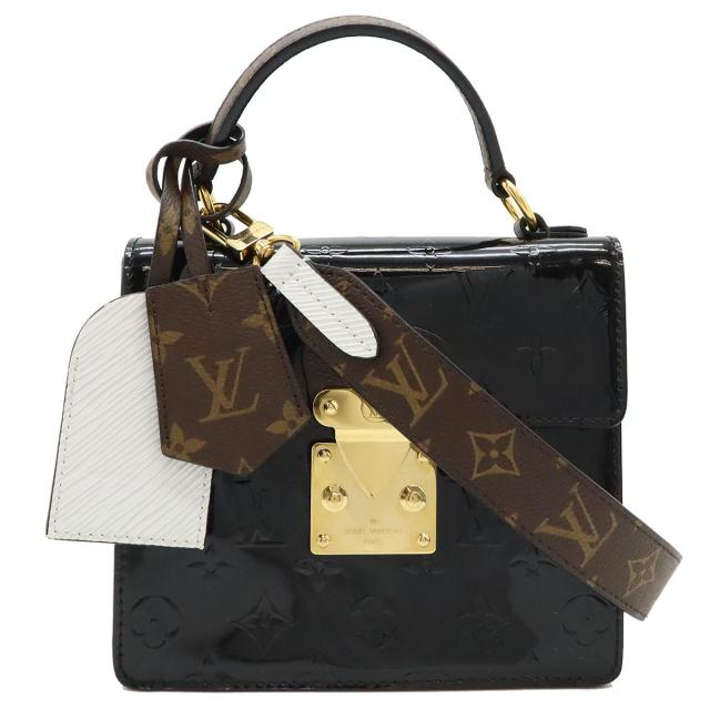 ルイヴィトン ハンドバッグ モノグラム エナメル LOUIS VUITTON ルイ