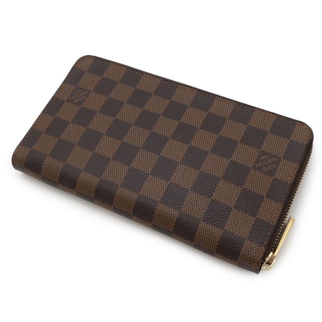 LOUIS VUITTON ルイ ヴィトン ダミエ ジッピー オーガナイザー 2つ折長