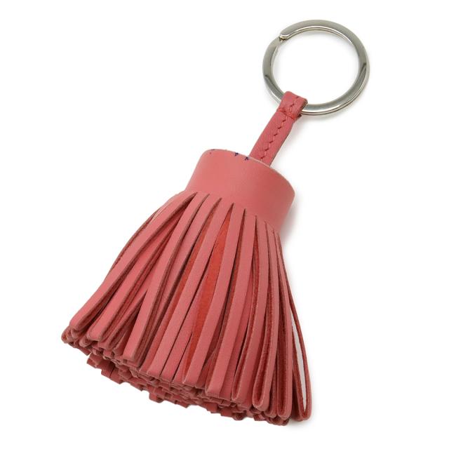 HERMES エルメス カルメン キーリング キーホルダー フリンジ タッセル