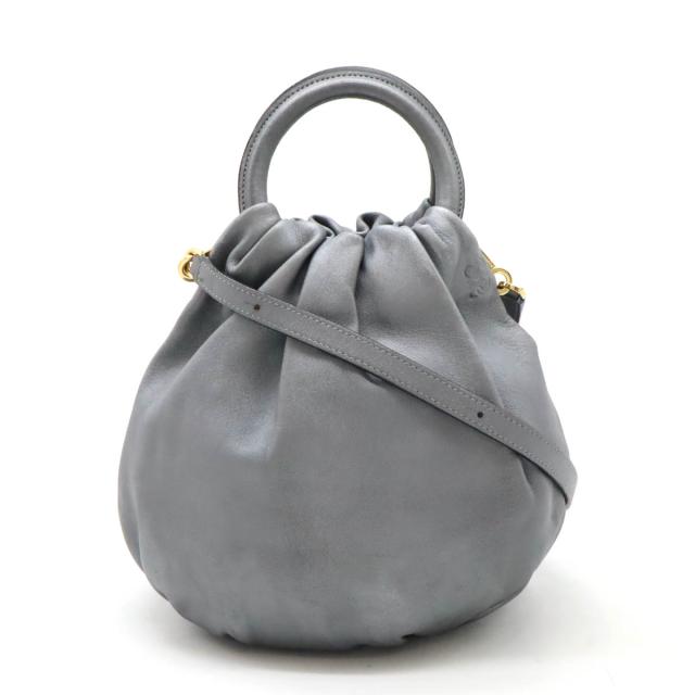ロエベ アナグラム ハンドバッグ ショルダーバッグ 2WAY 062006 グレージュ レザー レディース LOEWE ロエベ アナグラム パズルバッグ ラージ ハンドバッグ ショルダー