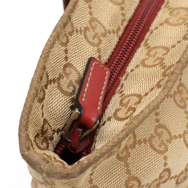 GUCCI グッチ GGキャンバス レザー マザーズバッグ トートバッグ