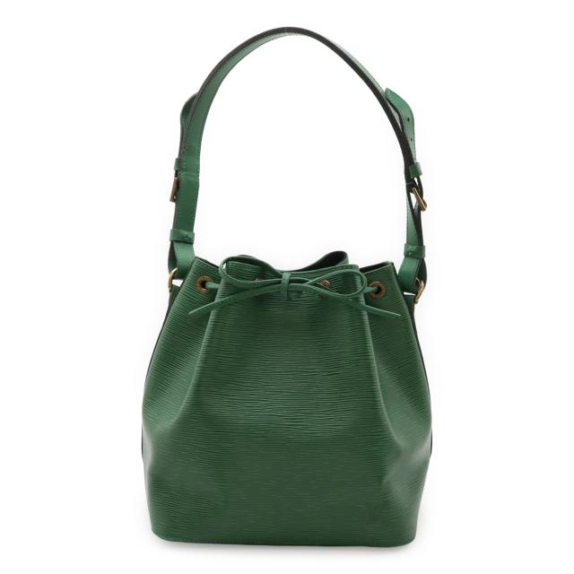 LOUIS VUITTON ルイ ヴィトン エピ プチノエ ショルダーバッグ セミショルダー ワンショルダー 巾着型 ボルネオグリーン 緑 M44104