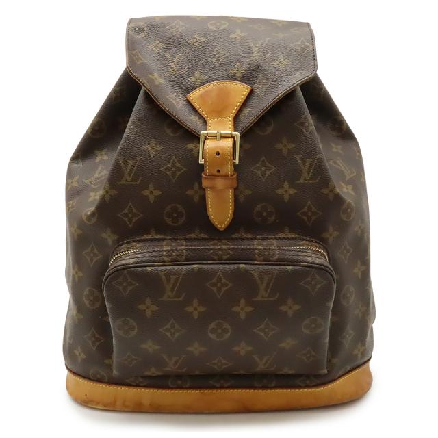LOUIS VUITTON ルイ ヴィトン モノグラム モンスリGM リュックサック バッグパック ショルダーバッグ M51135