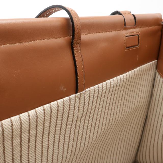 LOEWE(ロエベ) クッショントートバッグ キャンパス ブラウン系 収納袋付 2118700016332-1.jpg