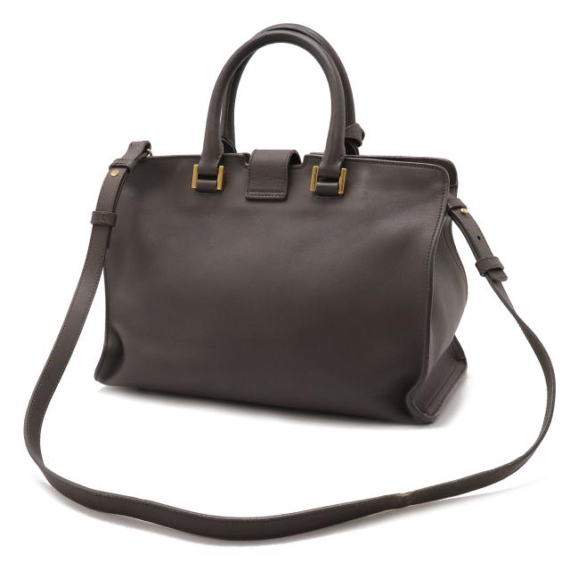 イヴサンローラン カバスシック トートバッグ Yライン レザー ブラック