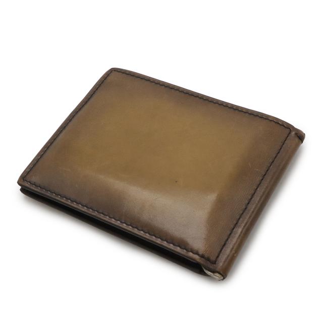 ベルルッティ　折り財布 コンパクトウォレット BERLUTI ベルルッティ 2つ折り財布 小銭入れ付き/コンパクト