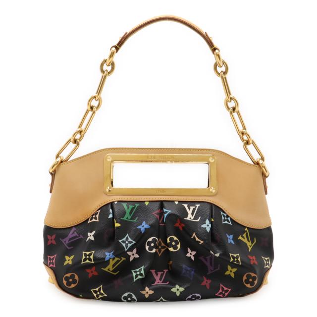 LOUIS VUITTON ルイ ヴィトン モノグラムマルチカラー ジュディPM ハンドバッグ 2WAY ショルダーバッグ 肩掛け ノワール 黒 ブラック M40258