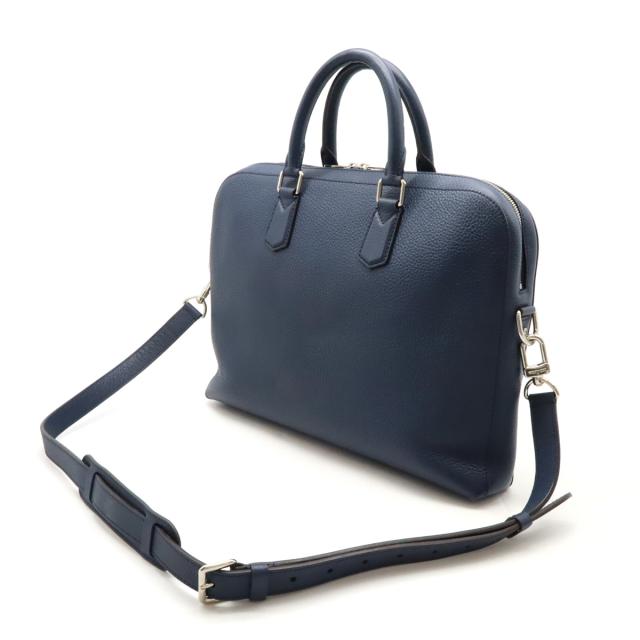 【美品】ルイヴィトン ヴィクトール トリヨン ビジネスバッグ ネイビー 2way LOUIS VUITTON ルイ ヴィトン ヴィクトール ブリーフケース