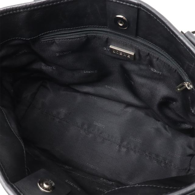 ロエベ　アマゾナ　フスタハンドバッグ　センターアナグラム　オフホワイト系　スペイン製　LOEWE ロエベ アマソナ フスタ アナグラム トートバッグ 中古B