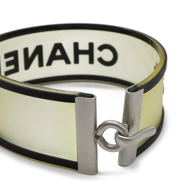 ★美品★CHANEL シャネル ピンク ラバーベルト ラバーブレスレット ☆美品☆CHANEL シャネル ピンク ラバーベルト ラバーブレスレット