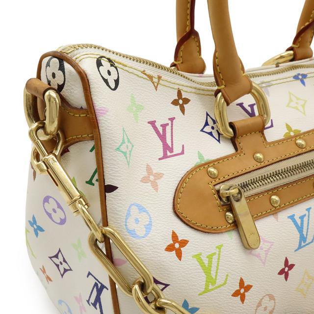 LOUIS VUITTON ルイ ヴィトン モノグラムマルチカラー リタ ハンドバッグ 2WAY ショルダーバッグ チェーンショルダー ブロン 白 ホワイト M40125 LOUIS VUITTON ルイ ヴィトン モノグラムマルチカラー リタ