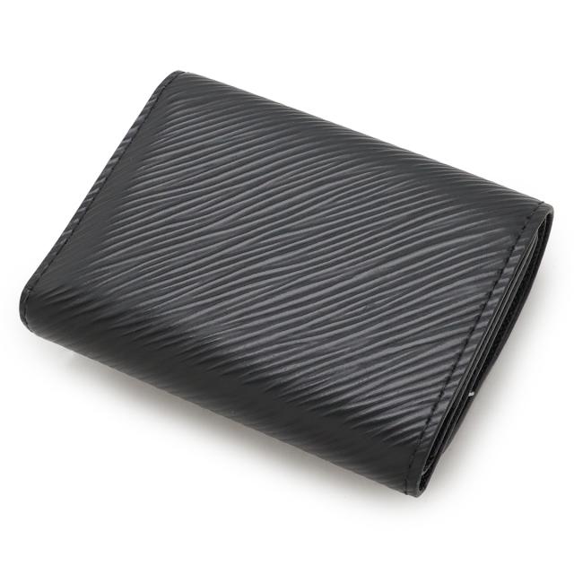 LOUIS VUITTON 二つ折り財布 エピ ツイスト コンパクト ノワール