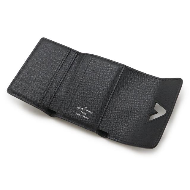 LOUIS VUITTON 二つ折り財布 エピ ツイスト コンパクト ノワール