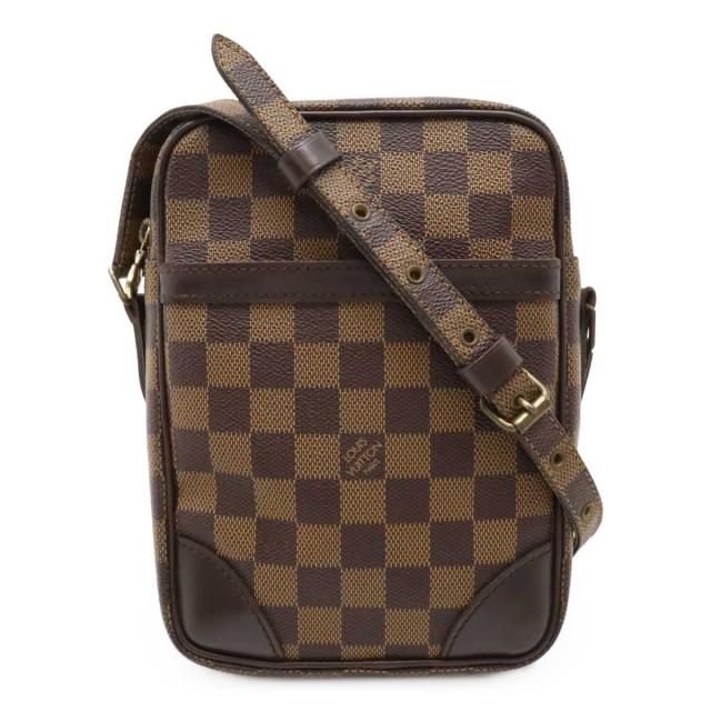 LOUIS VUITTON ルイ ヴィトン ダミエ ダヌーブ ショルダーバッグ ポシェット スペシャルオーダー品 SPオーダー イニシャル入り N48063