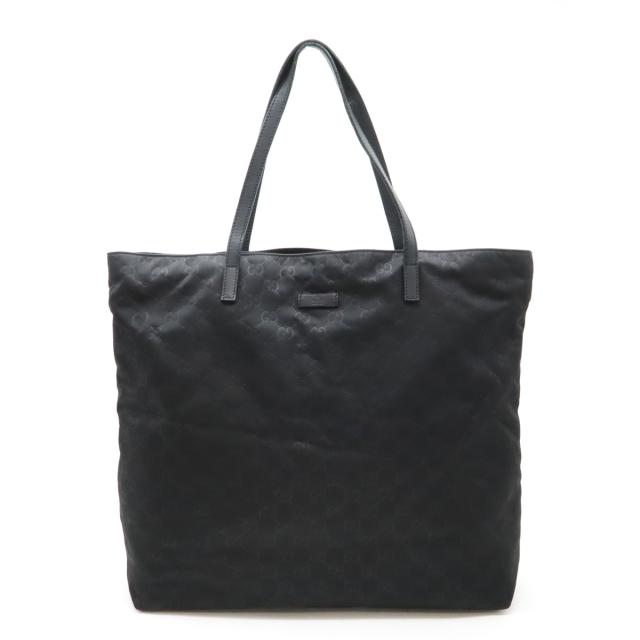 GUCCI グッチ GGナイロン トートバッグ ブラック 黒