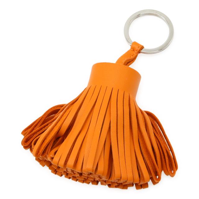 HERMES エルメスカルメンレザー　タッセル キーリング HERMES エルメス キーリング Carmen カルメン レディース アミョーミロ