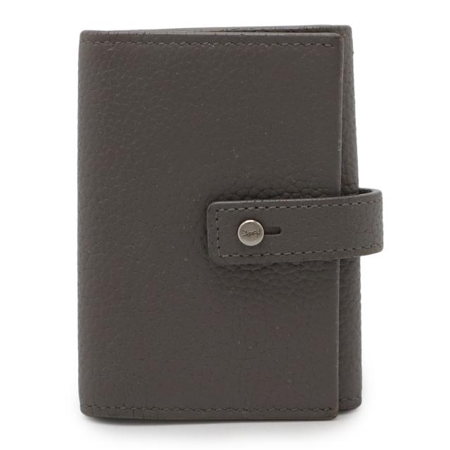 SAINT LAURENT PARIS サン ローラン パリ YSL イブサンローラン サックドジュール キーケース 6連 レザー グレー シルバー金具 505042