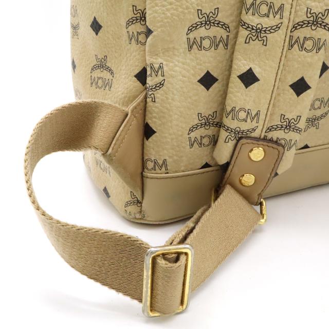 MCM エムシーエム ヴィセトス リュックサック デイパック ベージュ