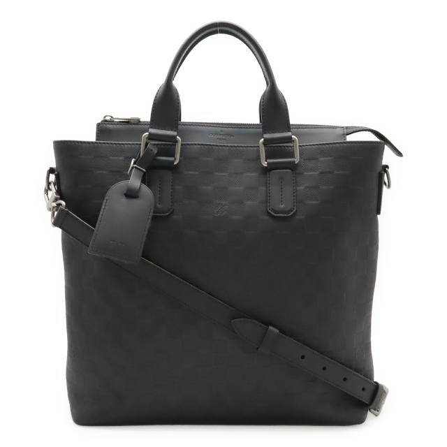 LOUIS VUITTON ルイ ヴィトン ダミエアンフィニ デイリー トート トートバッグ ビジネスバッグ 2WAY ショルダーバッグ オニキス ブラック 黒 N41561