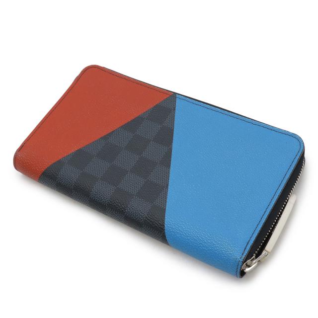 タッセルウォレット スムースレザー NAVY 日本製 長財布 L字ファスナー