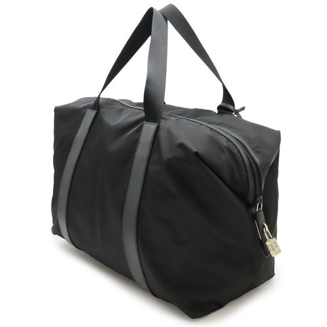 PRADA プラダ トライアングルロゴ ボストンバッグ トラベルバッグ 旅行