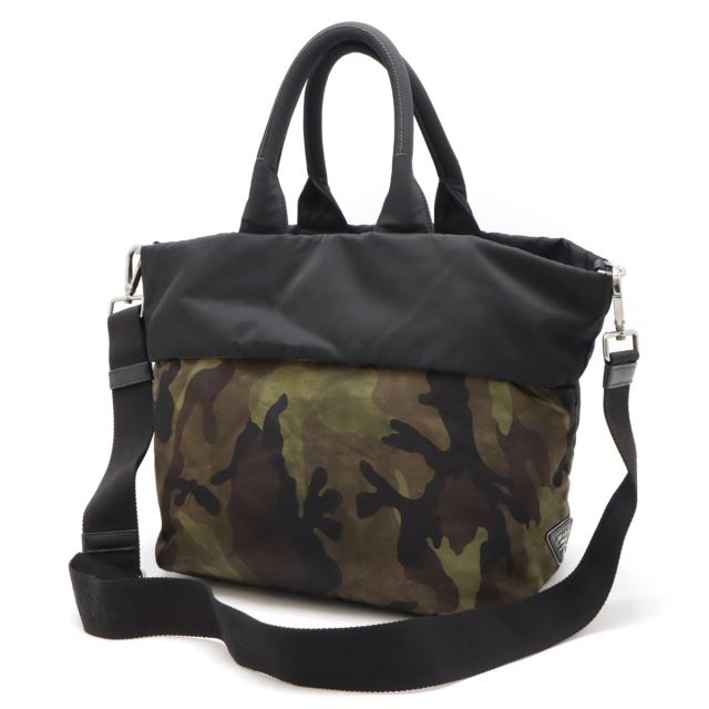 PRADAリバーシブルトートバッグ プラダ/トートバッグ/リバーシブルトートバック/ダークネイビー