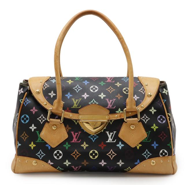 LOUIS VUITTON ルイ ヴィトン モノグラムマルチカラー ビバリーGM ショルダーバッグ セミショルダー ノワール 黒 ブラック M40202