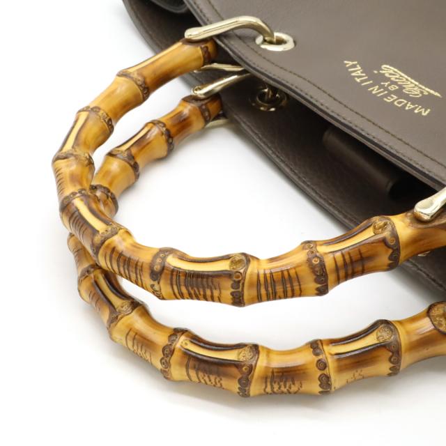 GUCCI グッチ バンブー ショッパー ラージトート トートバッグ