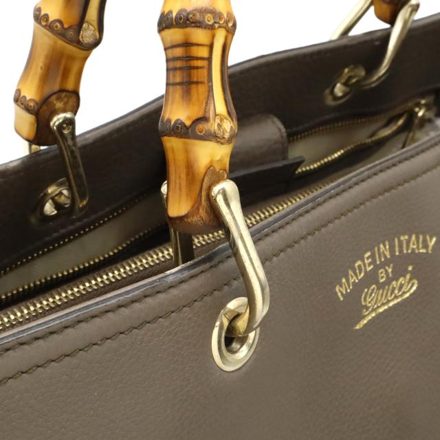 GUCCI グッチ バンブー ショッパー ラージトート トートバッグ
