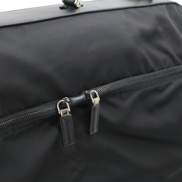 PRADA プラダ ガーメントバッグ 旅行バッグ ナイロン ブラック ショルダー