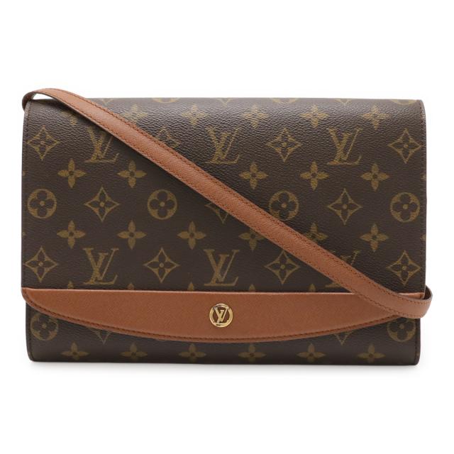 LOUIS VUITTON ルイ ヴィトン モノグラム ボルドー ショルダーバッグ ワンショルダー 斜め掛け 2WAY クラッチバッグ セカンドバッグ M51797