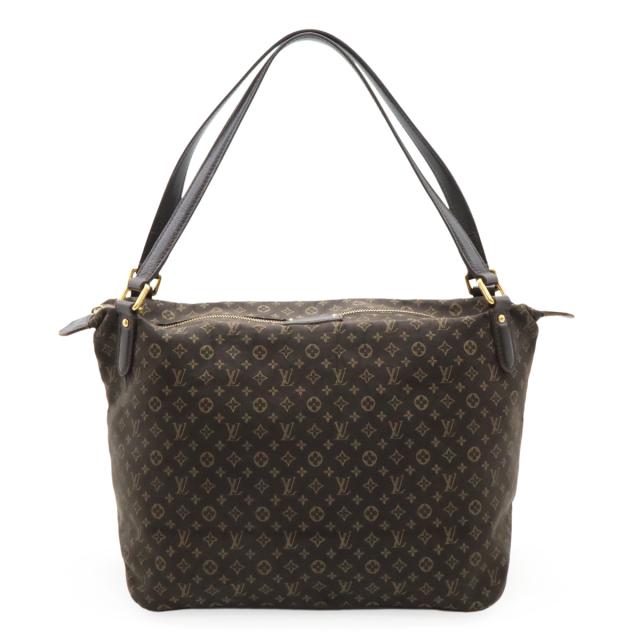 LOUIS VUITTON ルイ ヴィトン モノグラムイディール バラードMM トートバッグ ショルダーバッグ 肩掛け フザン 茶 ダークブラウン M40570