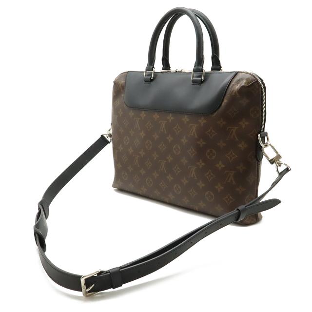 美品✨ルイヴィトン モノグラム マカサー PDJ ビジネスバッグ　2way LOUIS VUITTON ルイ ヴィトン モノグラムマカサー PDJ ポルト