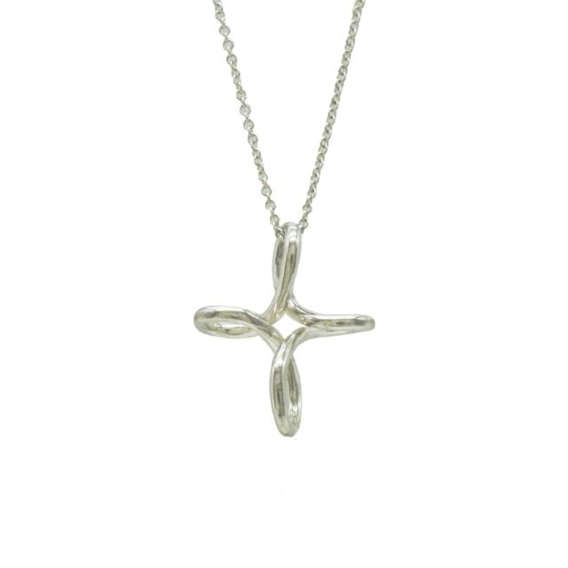 ティファニー エルサペレッティ インフィニティ クロス ネックレス