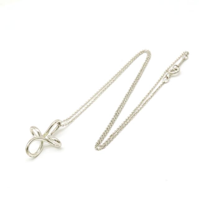 ティファニー エルサペレッティ インフィニティ クロス ネックレス