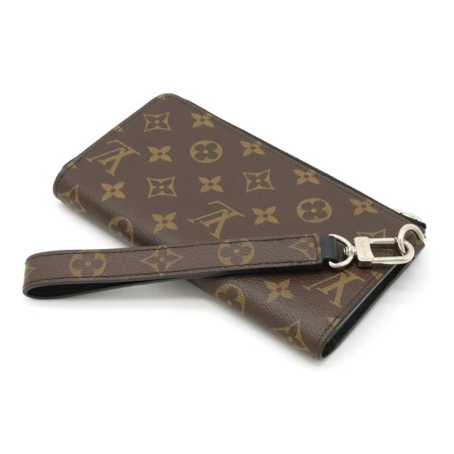 LOUIS VUITTON 長財布 ジッピードラゴンヌ モノグラムマカサー ジッピー・ウォレット [中古] ルイヴィトン モノグラム