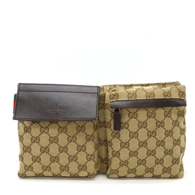 GUCCI ボディバッグ GGキャンバス レザー シェリーライン クロスボディ GUCCI グッチ GG柄 ボディバッグ ソフトGGスプリーム シェリー