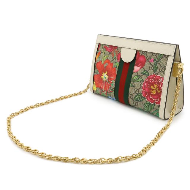 GUCCI グッチ オフィディア GGフローラ シェリーライン スモール
