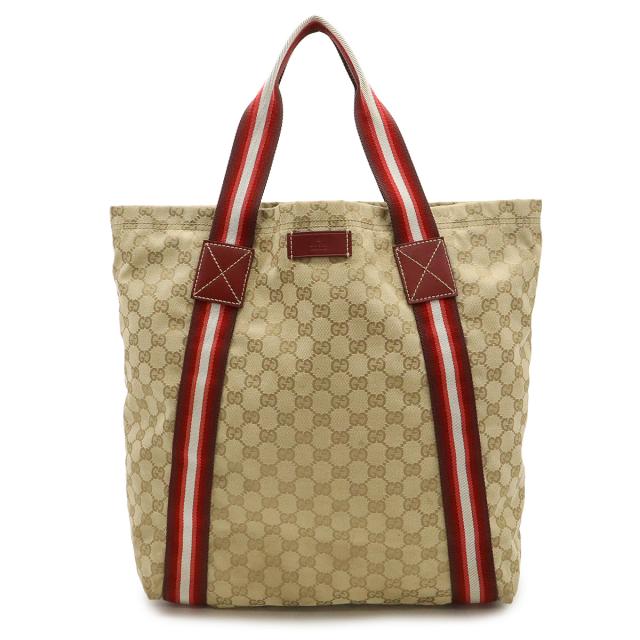 グッチ GG シェリーライン トートバッグ ショルダーバッグ GUCCI