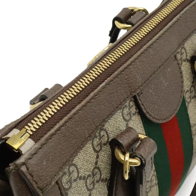 GUCCI グッチ オフィディア GG スモール トートバッグ ハンドバッグ 2WAY ショルダーバッグ PVC レザー ベージュ モカブラウン 茶 547551 GUCCI グッチ オフィディア GG スモール トートバッグ ハンドバッグ