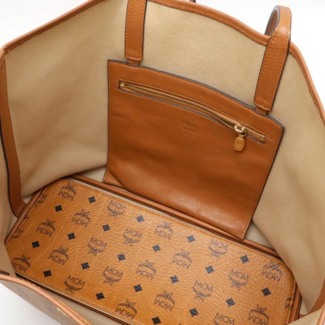MCM エムシーエム ヴィセトス トートバック 肩掛け ショルダーバック 本革